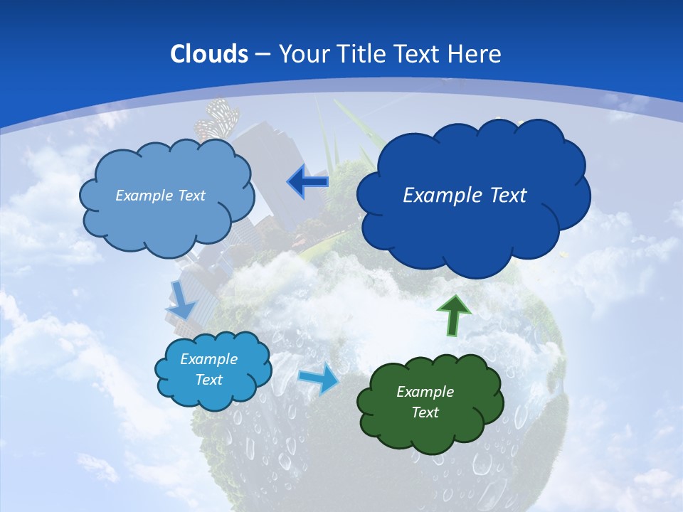 World Day Cloud PowerPoint Template