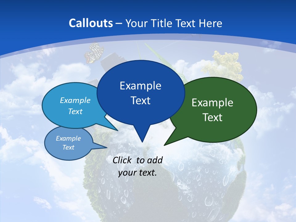 World Day Cloud PowerPoint Template