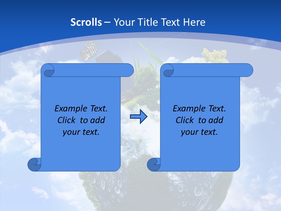 World Day Cloud PowerPoint Template