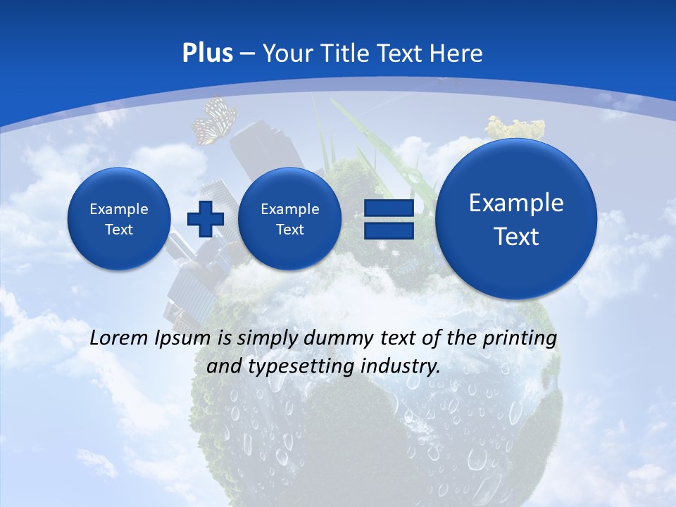 World Day Cloud PowerPoint Template