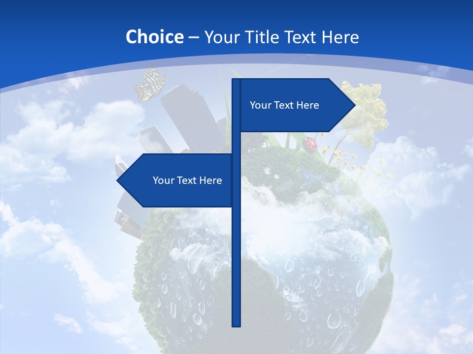 World Day Cloud PowerPoint Template