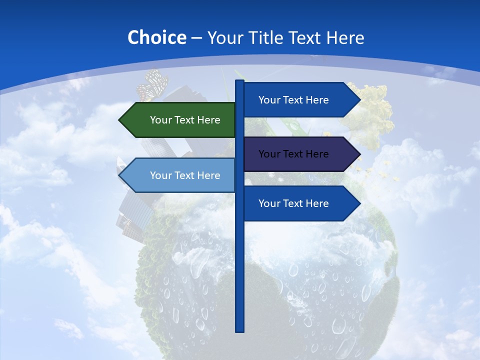 World Day Cloud PowerPoint Template