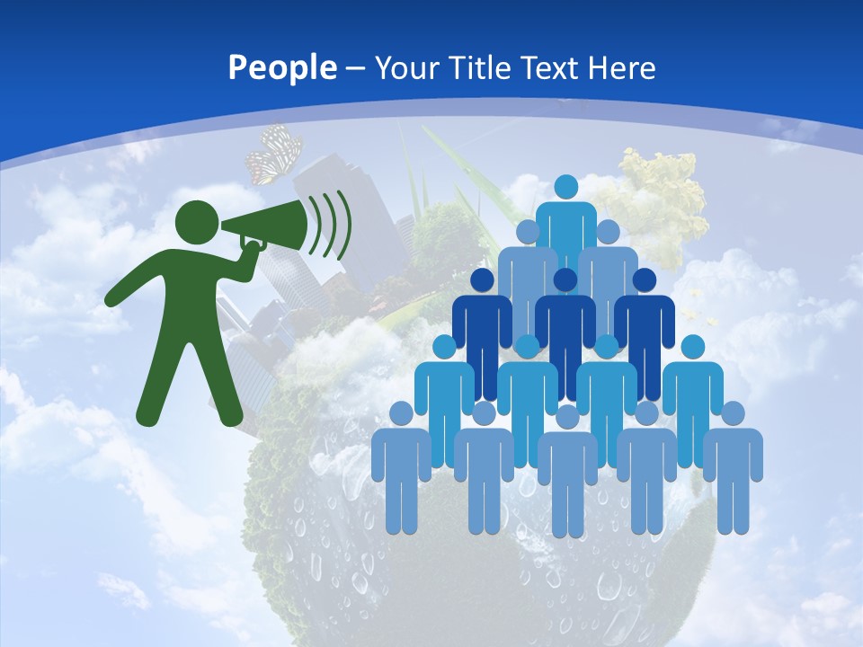 World Day Cloud PowerPoint Template