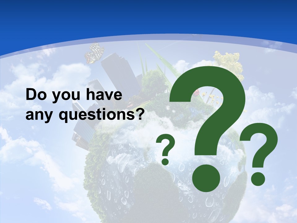 World Day Cloud PowerPoint Template