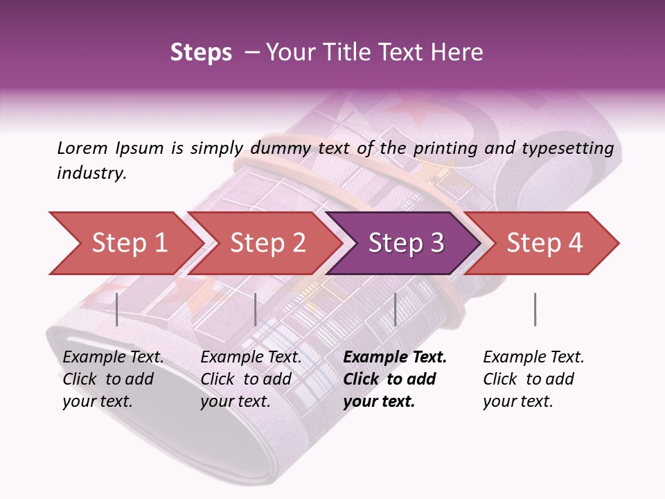 Baksheesh Fivehundredth Pack PowerPoint Template