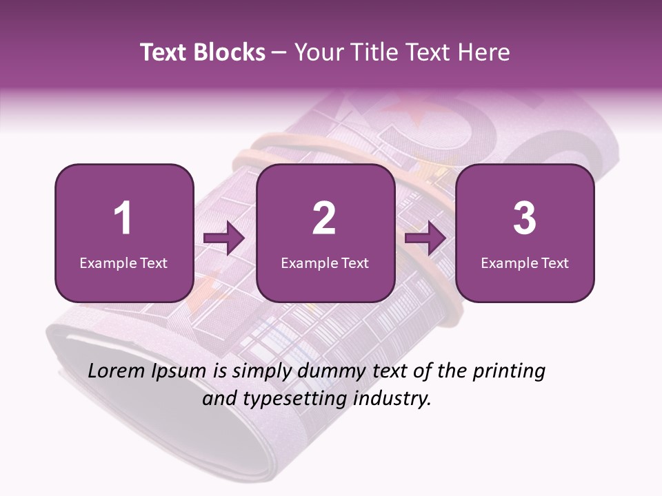 Baksheesh Fivehundredth Pack PowerPoint Template