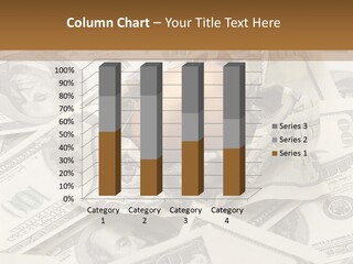 Luxury Crumpled Dollar PowerPoint Template