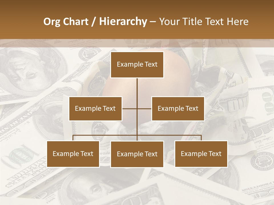 Luxury Crumpled Dollar PowerPoint Template