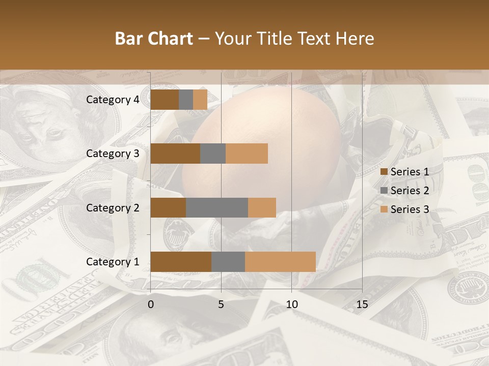Luxury Crumpled Dollar PowerPoint Template