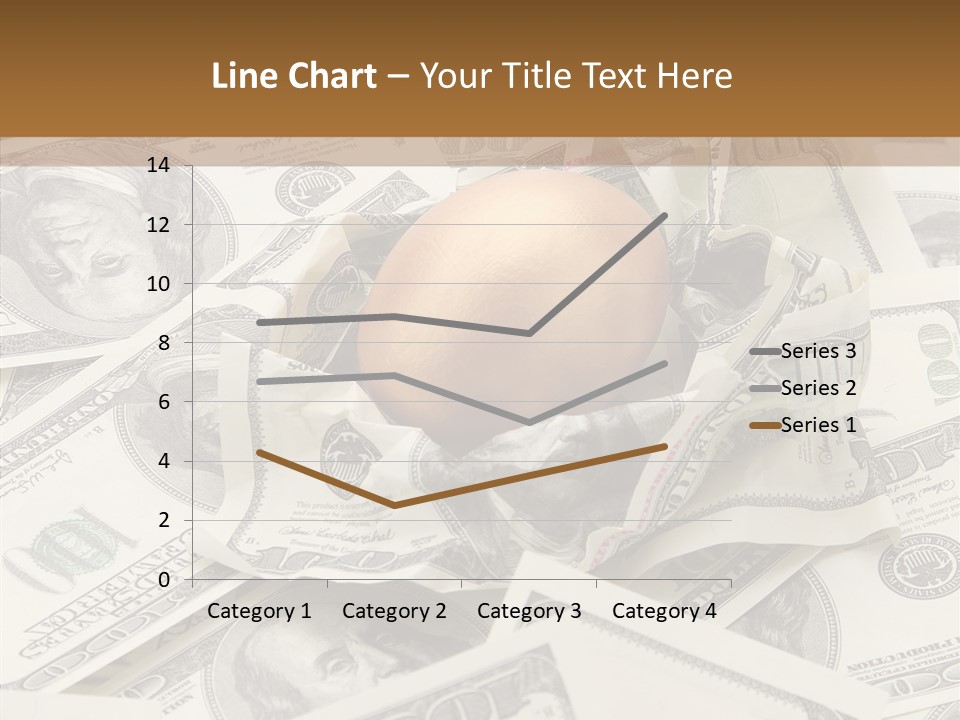 Luxury Crumpled Dollar PowerPoint Template