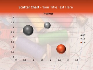 Sewing Line Needle PowerPoint Template