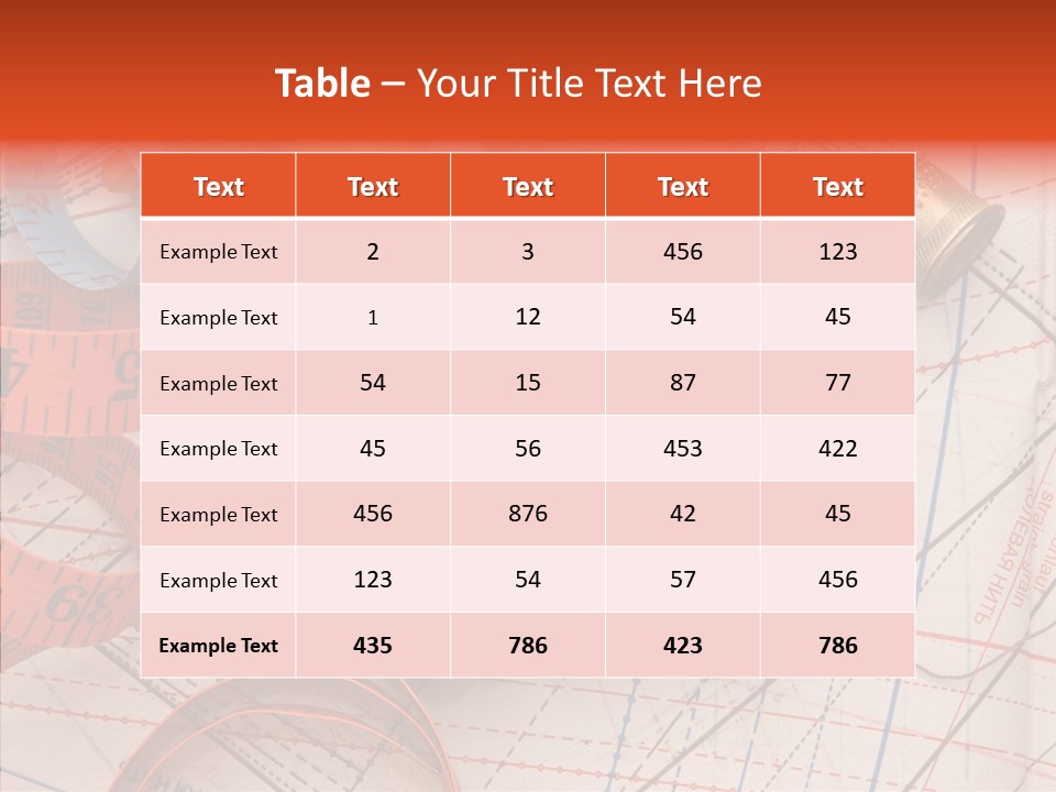 Sewing Line Needle PowerPoint Template