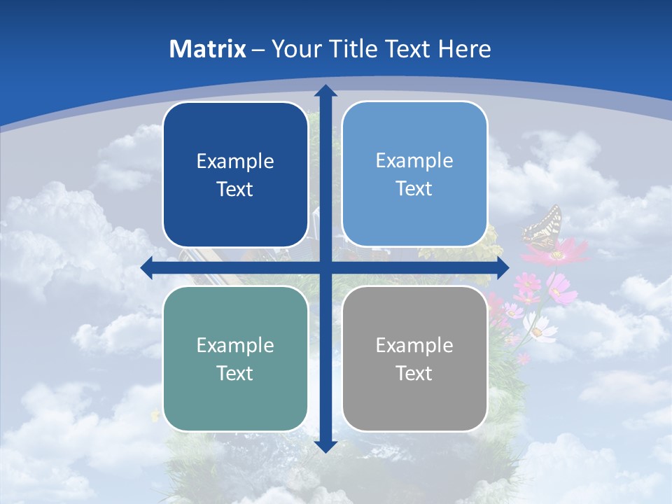 Reforestation Growth Air PowerPoint Template