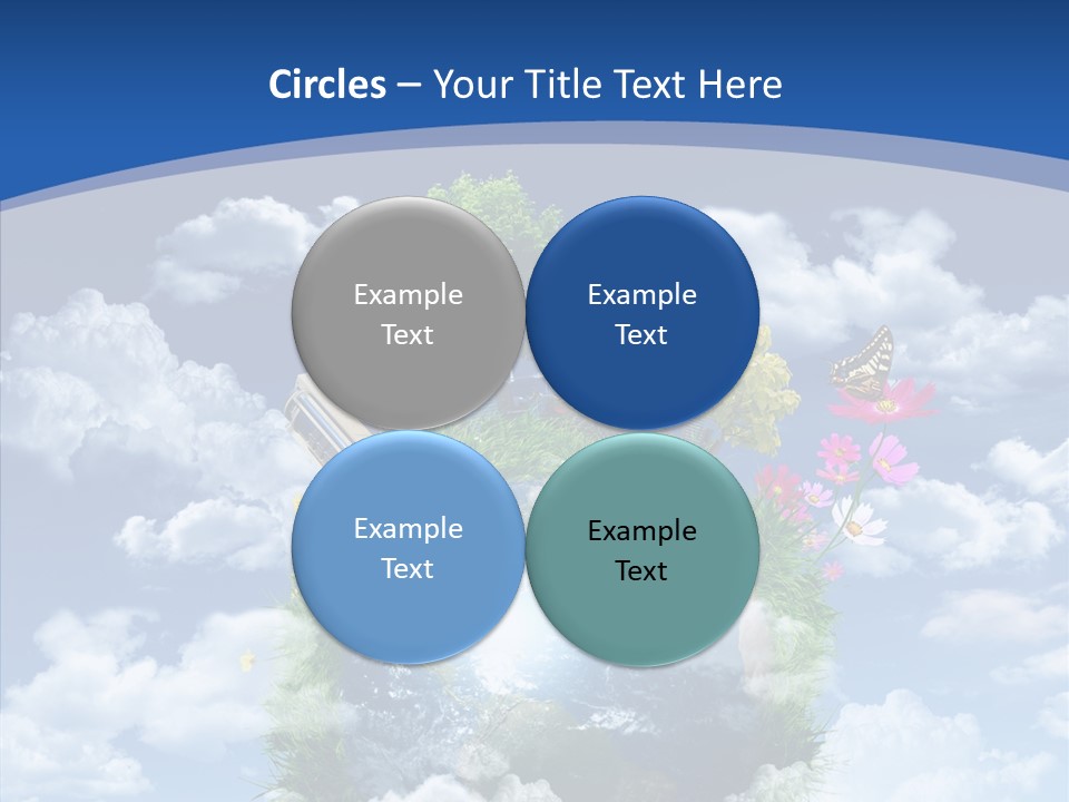 Reforestation Growth Air PowerPoint Template