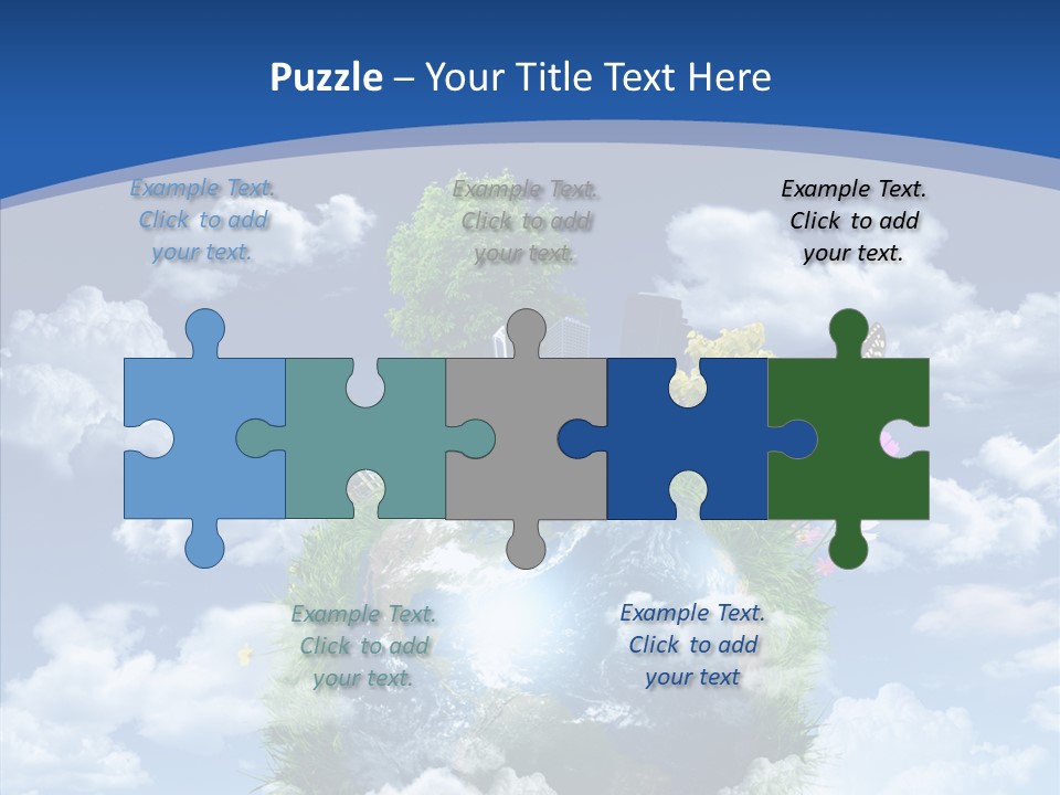 Reforestation Growth Air PowerPoint Template