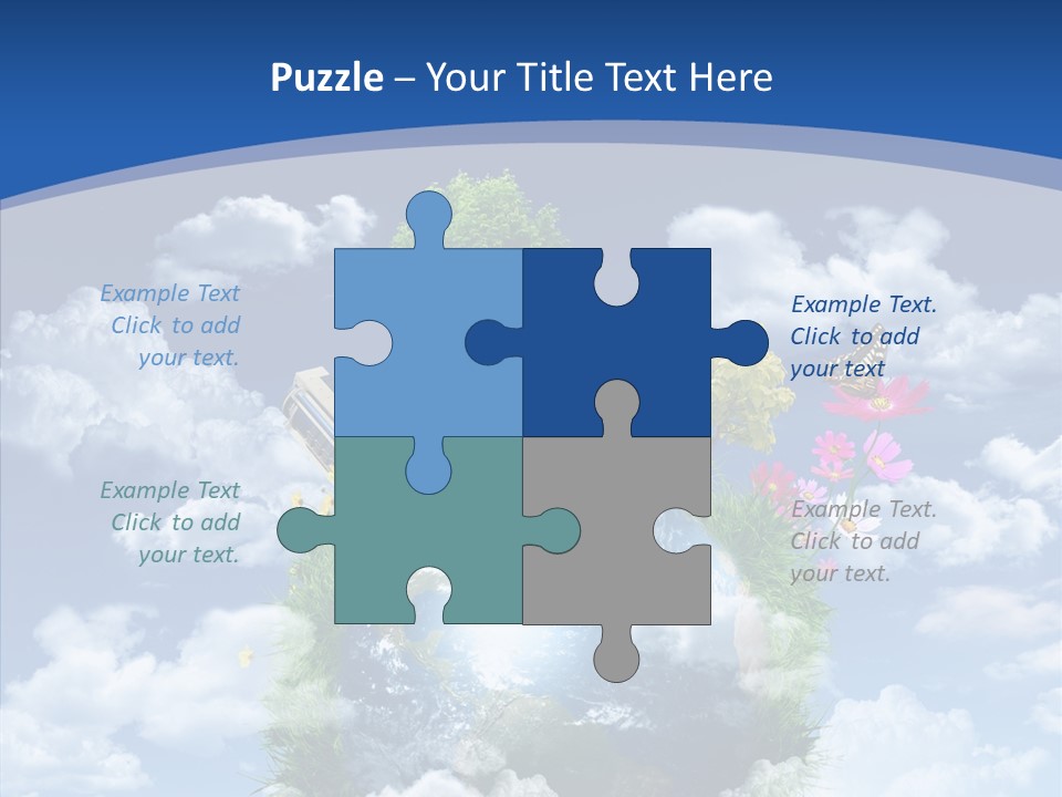 Reforestation Growth Air PowerPoint Template