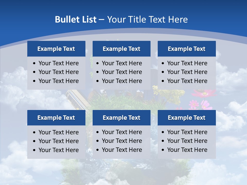 Reforestation Growth Air PowerPoint Template