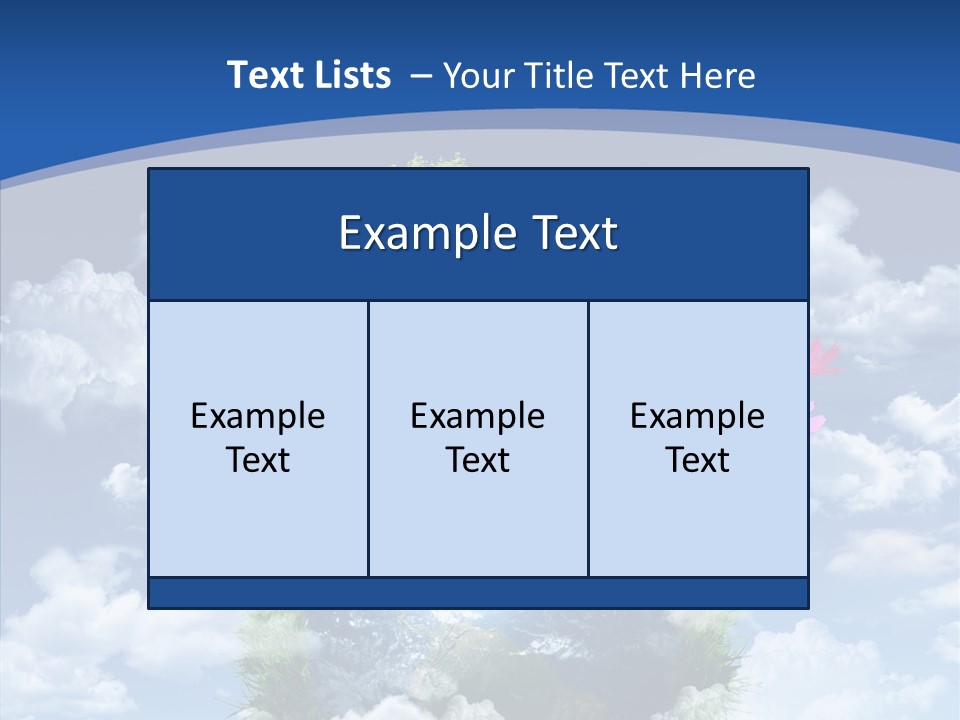 Reforestation Growth Air PowerPoint Template