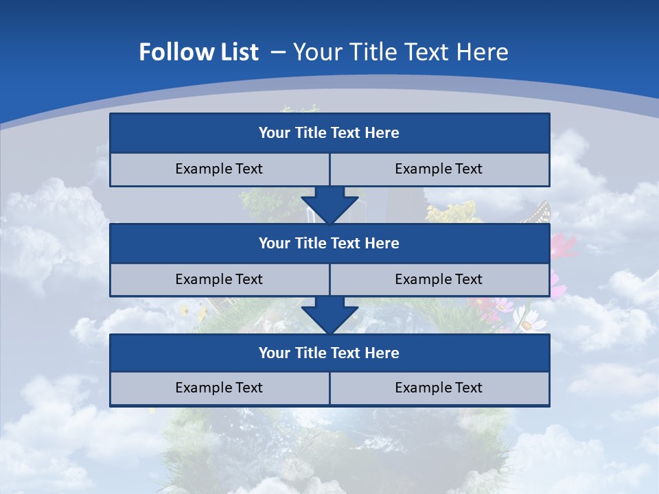 Reforestation Growth Air PowerPoint Template