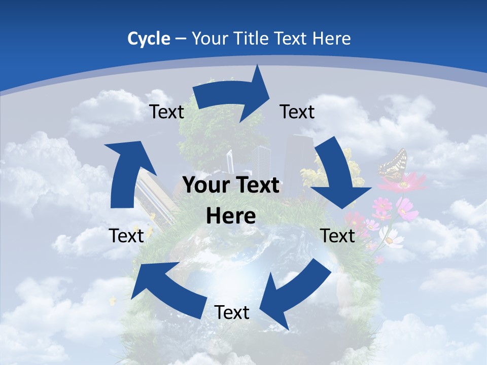 Reforestation Growth Air PowerPoint Template