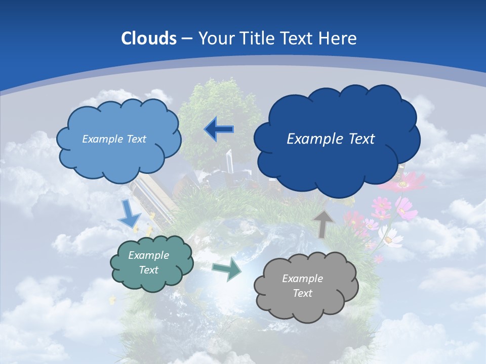 Reforestation Growth Air PowerPoint Template