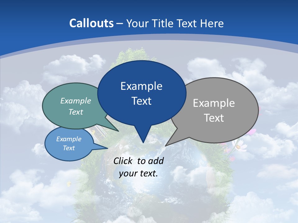 Reforestation Growth Air PowerPoint Template