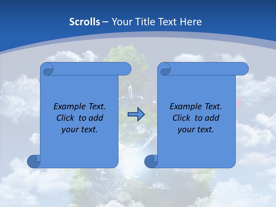 Reforestation Growth Air PowerPoint Template