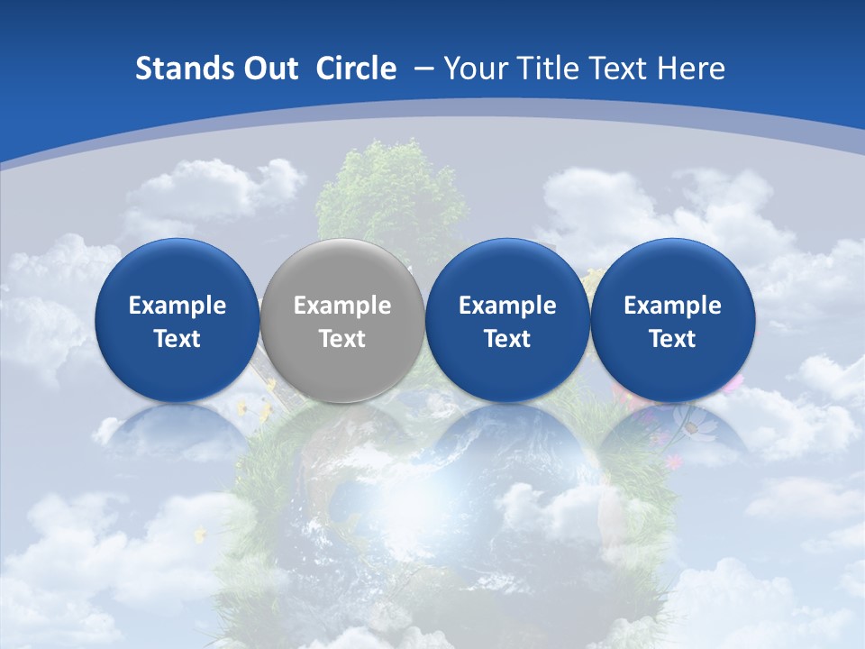 Reforestation Growth Air PowerPoint Template