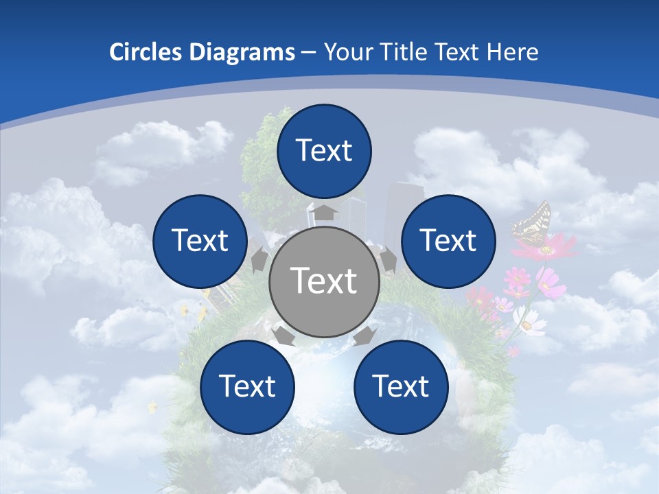 Reforestation Growth Air PowerPoint Template