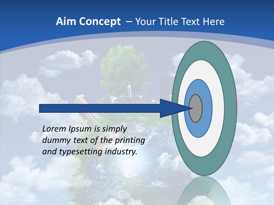 Reforestation Growth Air PowerPoint Template
