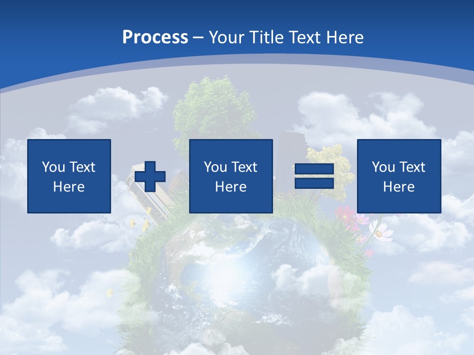 Reforestation Growth Air PowerPoint Template