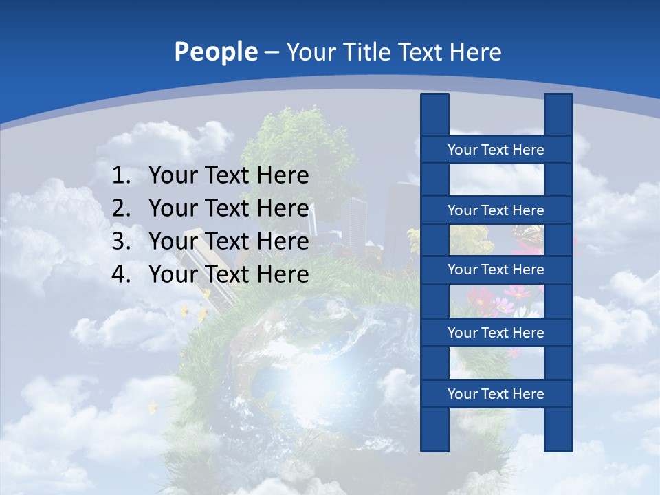 Reforestation Growth Air PowerPoint Template