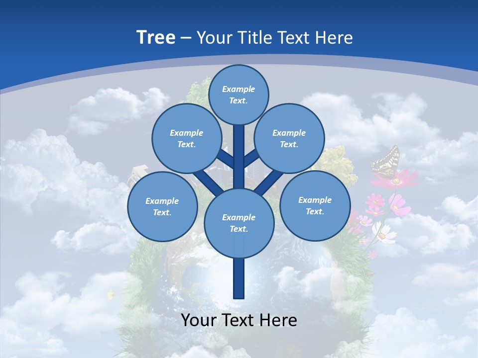 Reforestation Growth Air PowerPoint Template