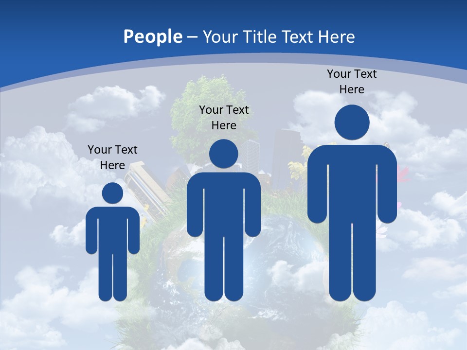 Reforestation Growth Air PowerPoint Template