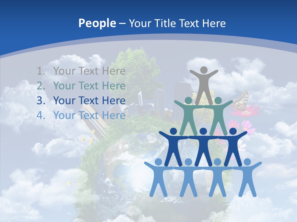 Reforestation Growth Air PowerPoint Template