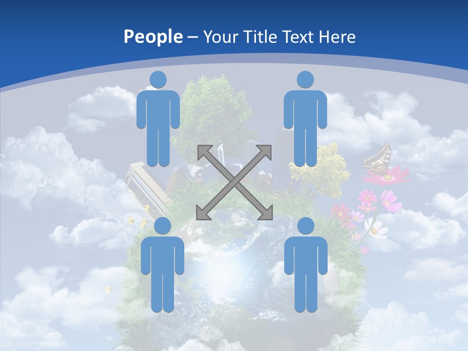 Reforestation Growth Air PowerPoint Template