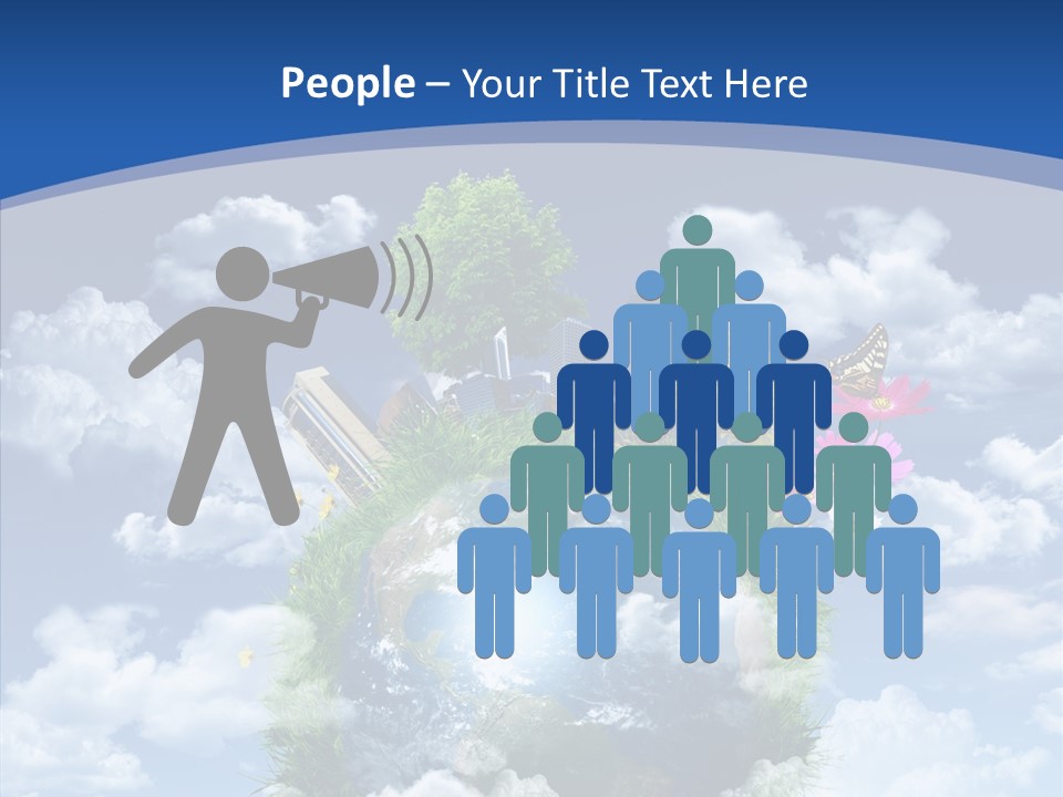 Reforestation Growth Air PowerPoint Template