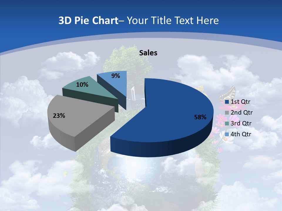 Reforestation Growth Air PowerPoint Template