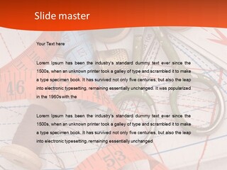 Embroidery Art Leisure PowerPoint Template