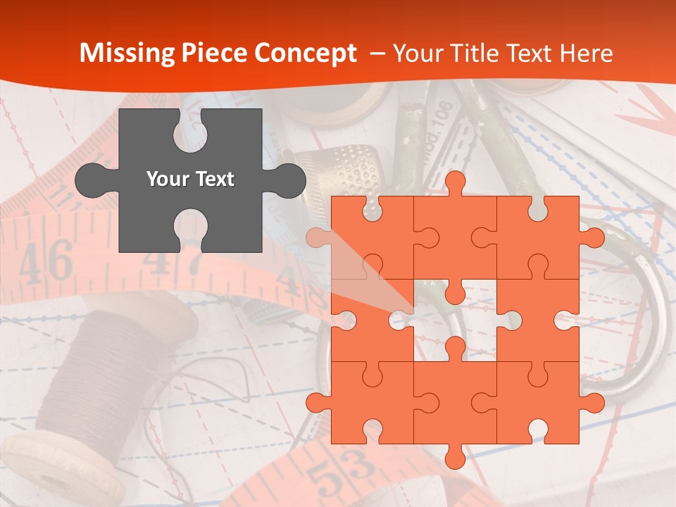 Embroidery Art Leisure PowerPoint Template