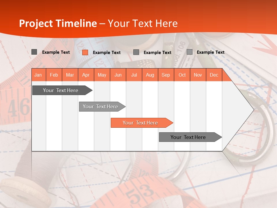 Embroidery Art Leisure PowerPoint Template