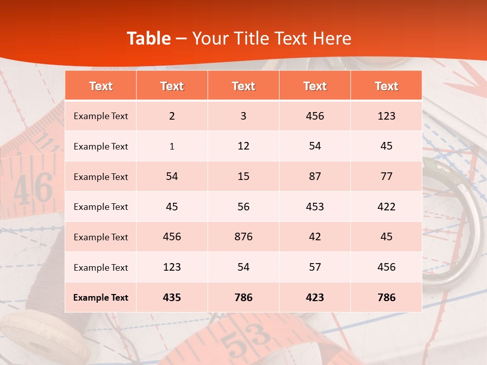 Embroidery Art Leisure PowerPoint Template