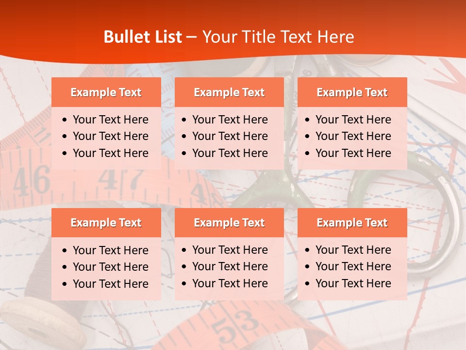 Embroidery Art Leisure PowerPoint Template