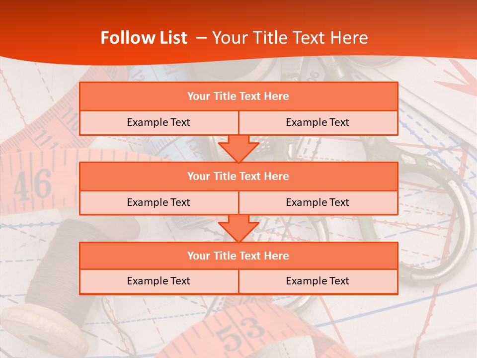 Embroidery Art Leisure PowerPoint Template