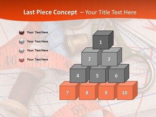 Embroidery Art Leisure PowerPoint Template