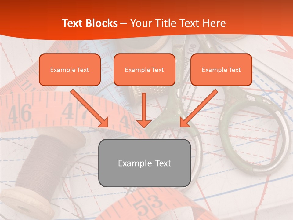 Embroidery Art Leisure PowerPoint Template