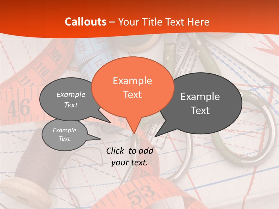 Embroidery Art Leisure PowerPoint Template