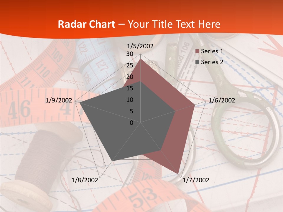 Embroidery Art Leisure PowerPoint Template