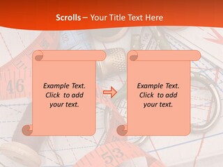 Embroidery Art Leisure PowerPoint Template