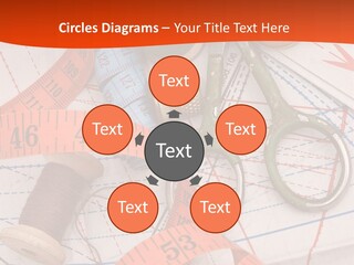 Embroidery Art Leisure PowerPoint Template